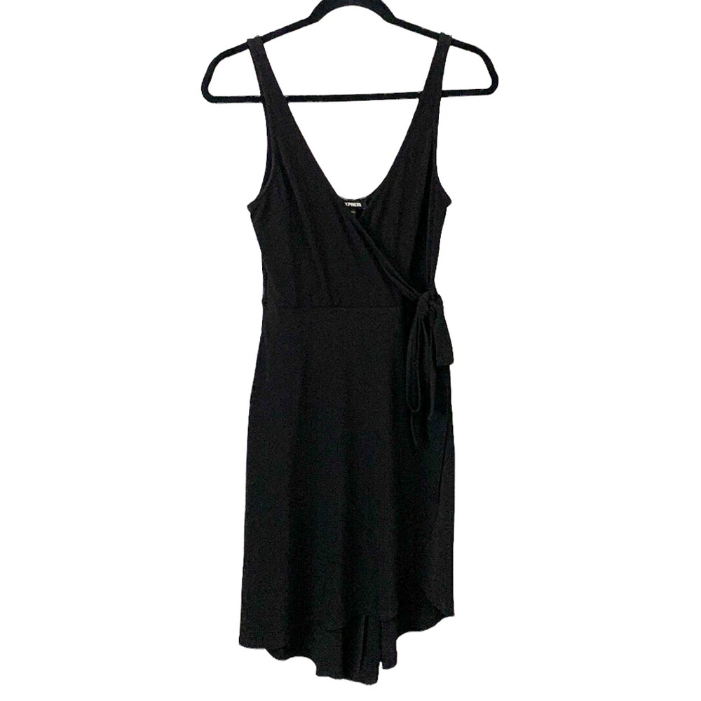Express Faux Wrap Dress